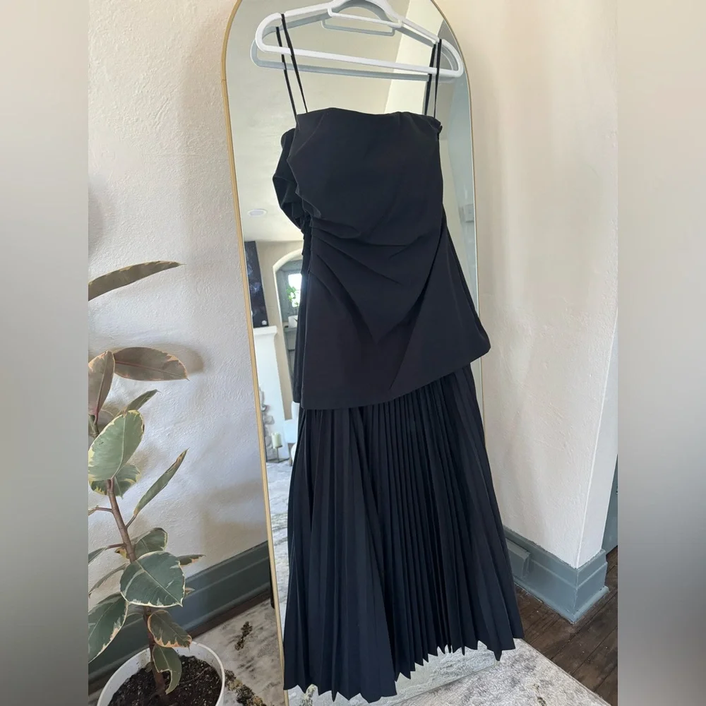 A.L.C. Black Strapless Dress - Picture 2 of 3